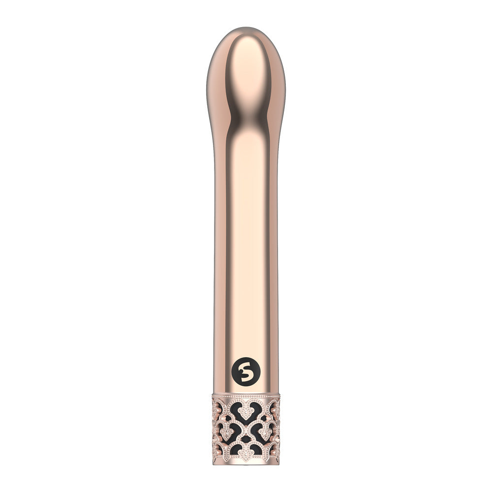 Royal Gems Jewel Rechargeable G Spot Bullet Rose Gold-1