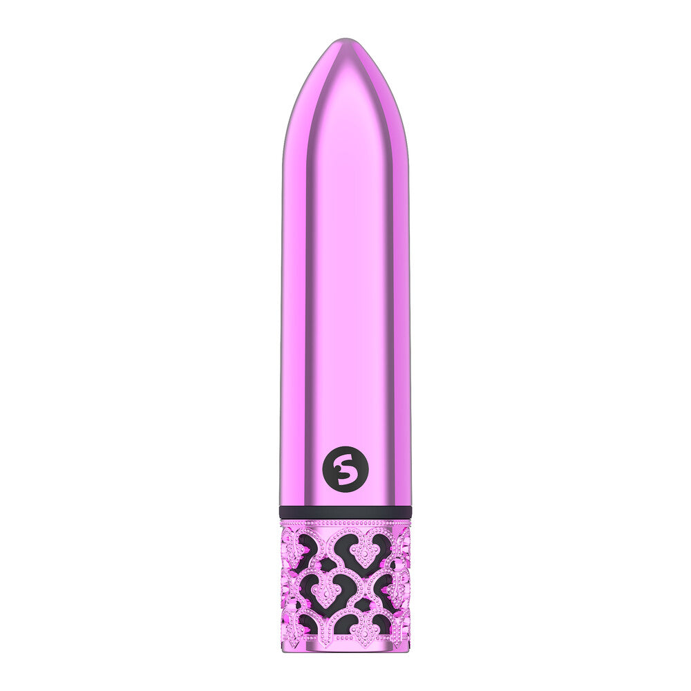 Royal Gems Glamour Rechargeable Bullet Pink-0