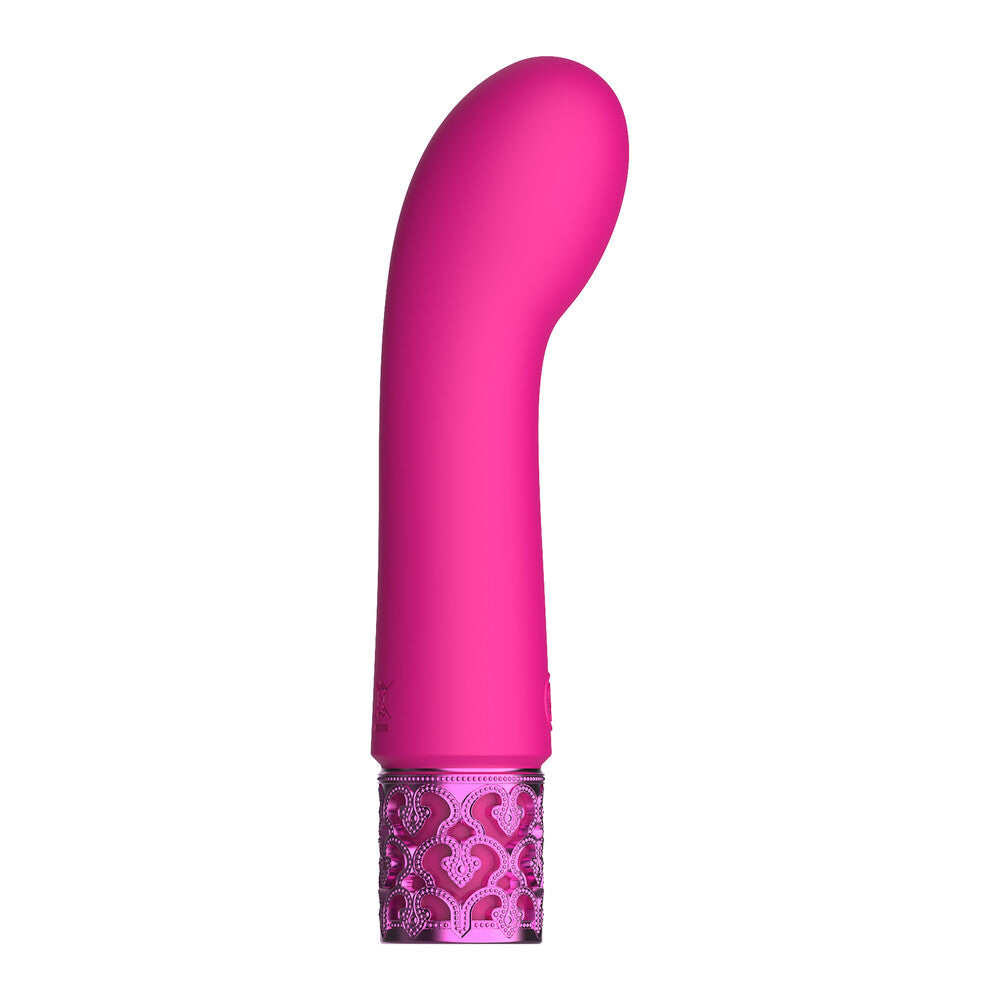 Royal Gems Bijou Rechargeable Silicone Bullet Pink-0