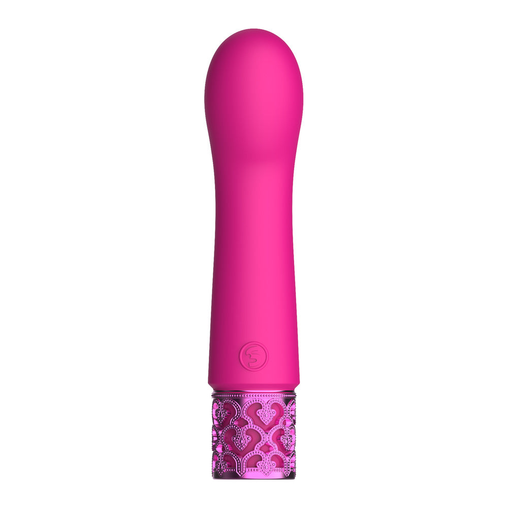 Royal Gems Bijou Rechargeable Silicone Bullet Pink-1