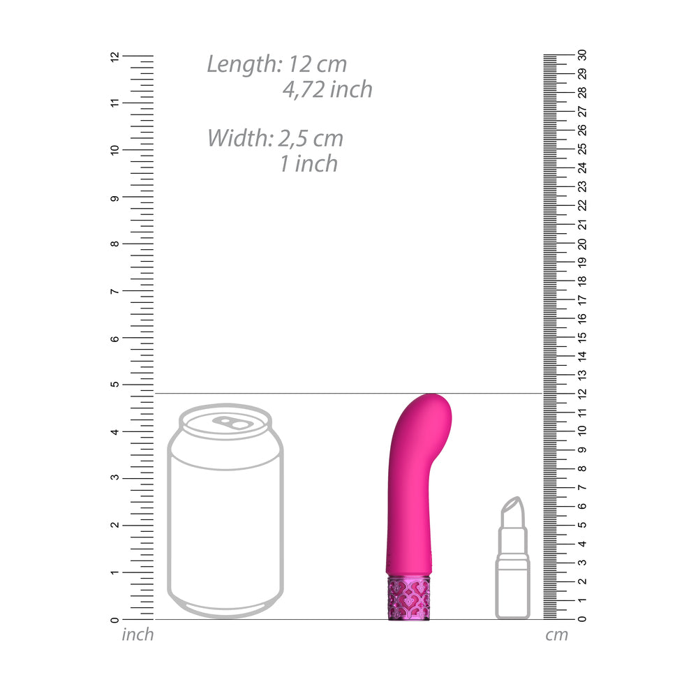 Royal Gems Bijou Rechargeable Silicone Bullet Pink-2