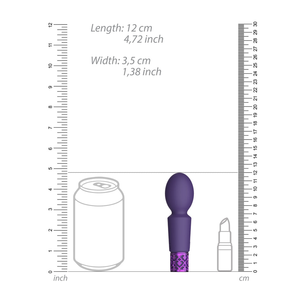 Royal Gems Brilliant Rechargeable Bullet Purple-1