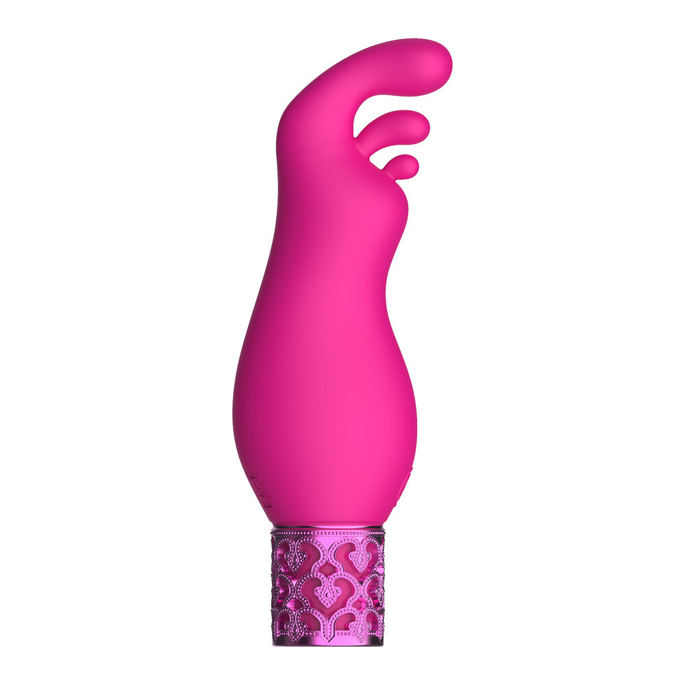 Royal Gems Exquisite Rechargeable Silicone Bullet Pink-0