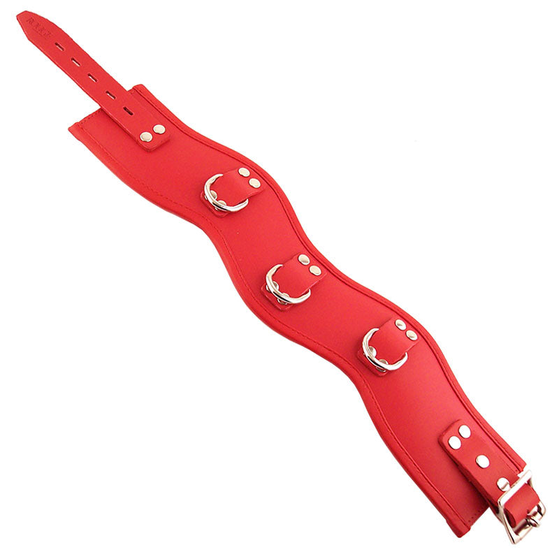 Rouge Garments Red Padded Posture Collar-0