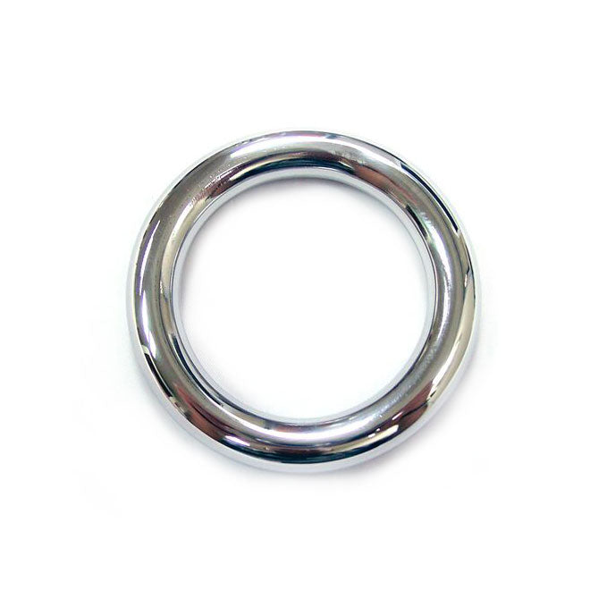 Rouge Stainless Steel Round Cock Ring 45mm-0