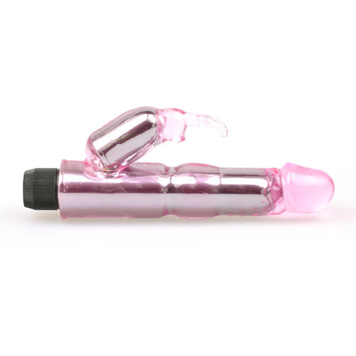 Waves Of Pleasure Crystal Pink Rabbit Vibrator-2