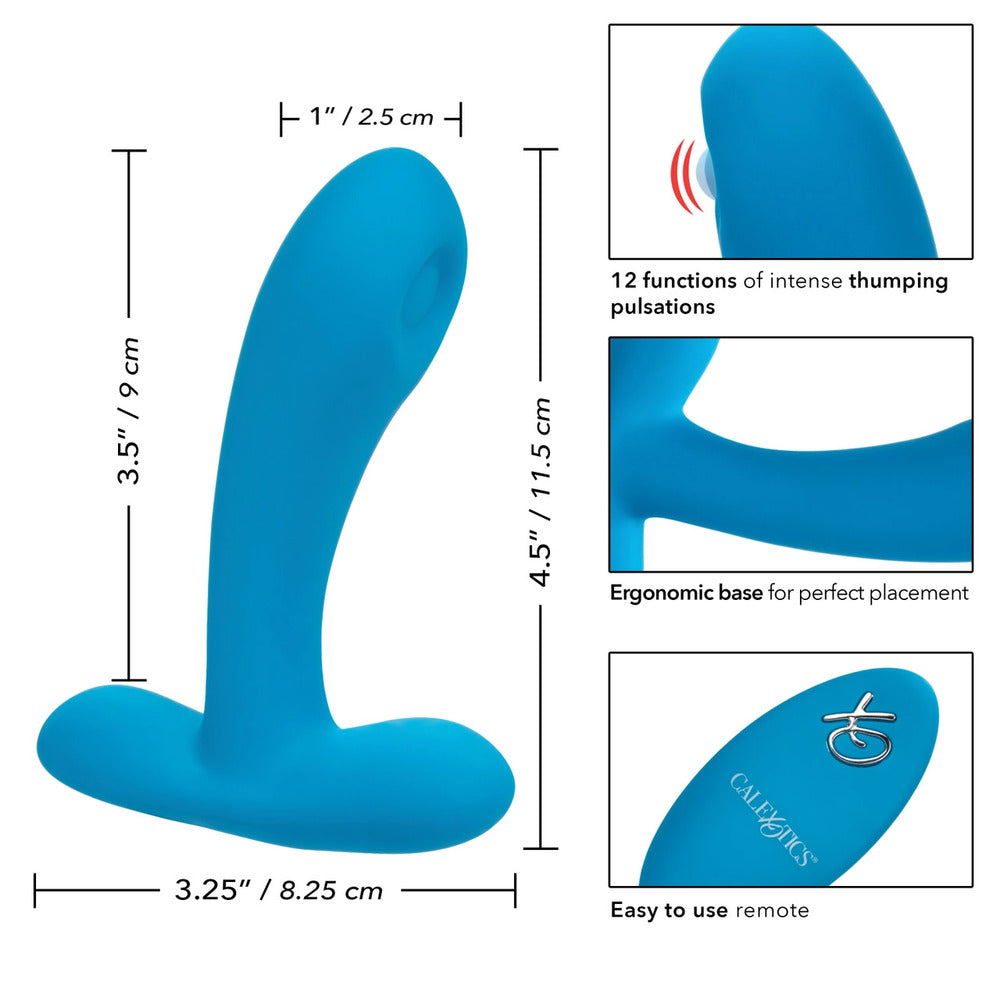 Remote Controlled Pulsing Pleaser Vibrator-1