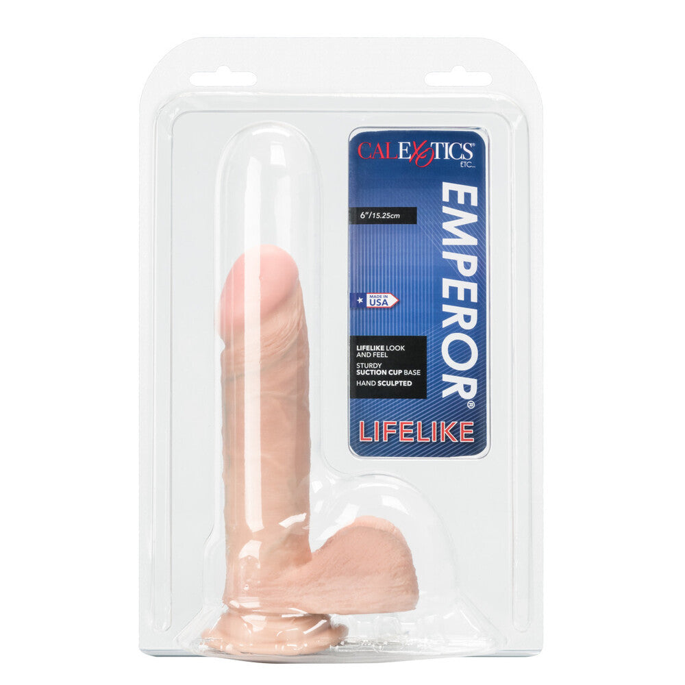 Emperor 6 Inch Life Like Dildo Ivory-3