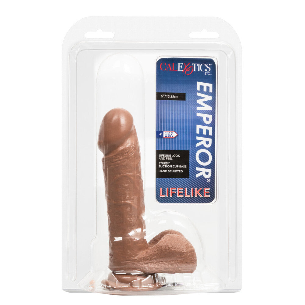 Emperor Brown 6 Inch Realistic Dildo-3