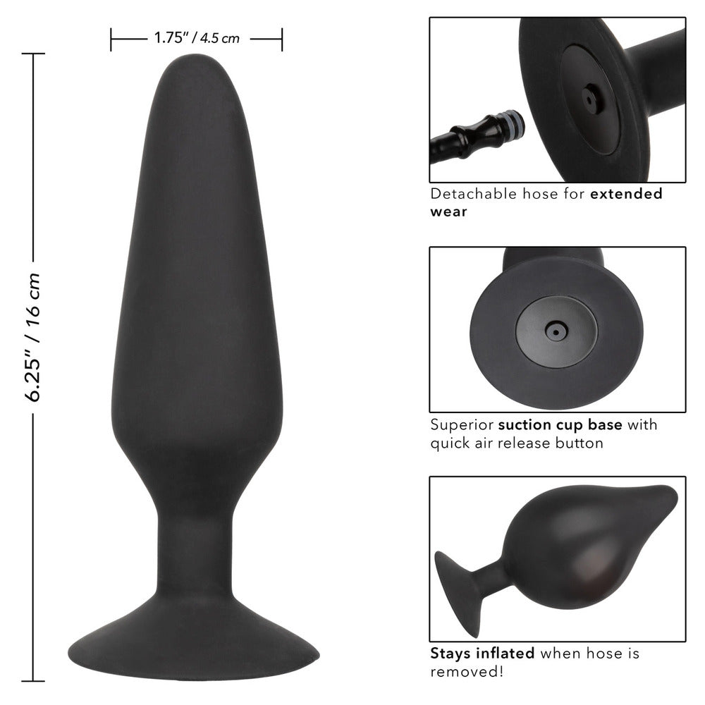 XL Silicone Inflatable Butt Plug-1