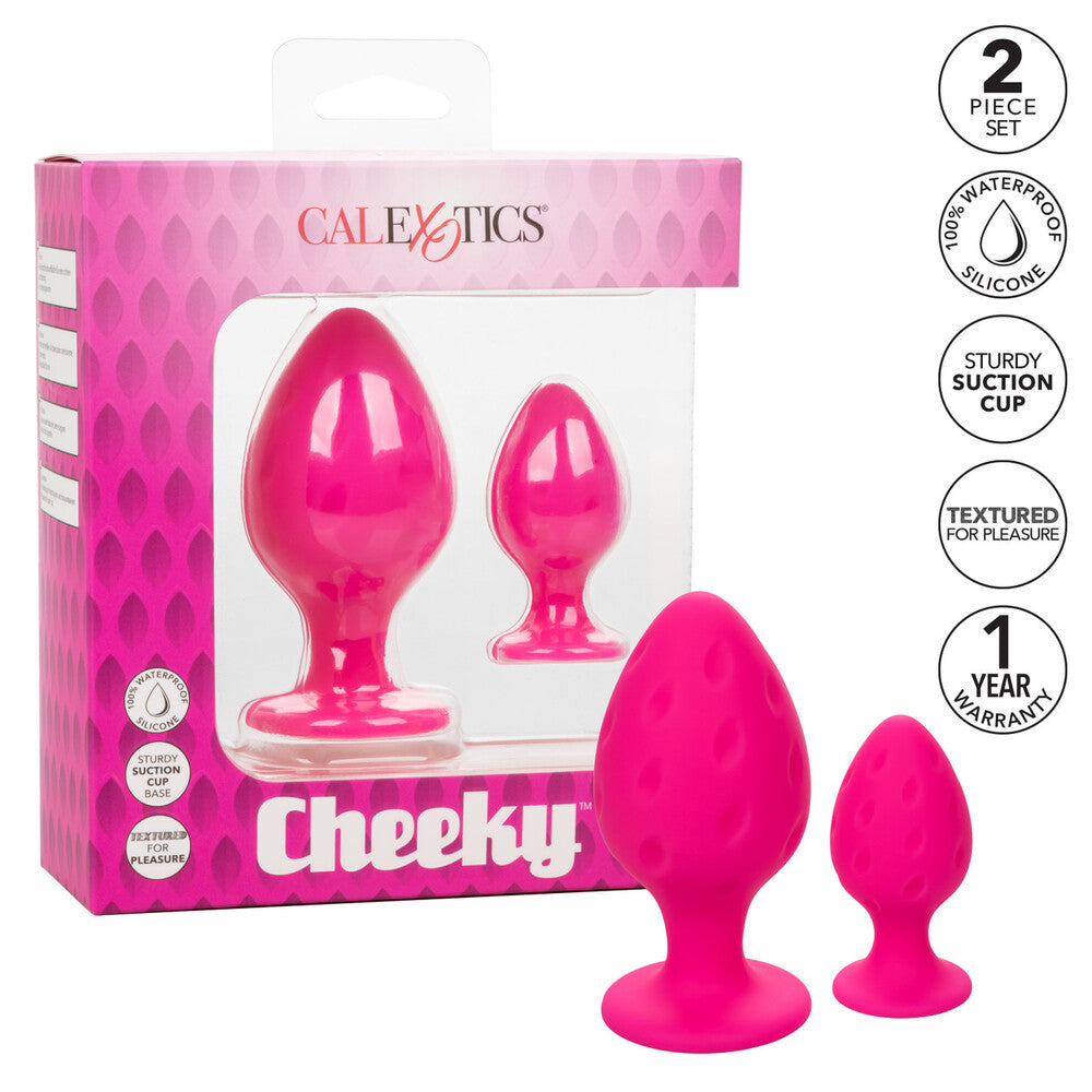 Cheeky Butt Plug Duo Pink-3