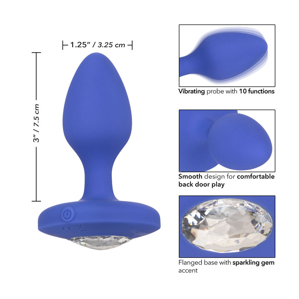 Cheeky Gems Medium Rechargeable Vibrating Butt Plug-2