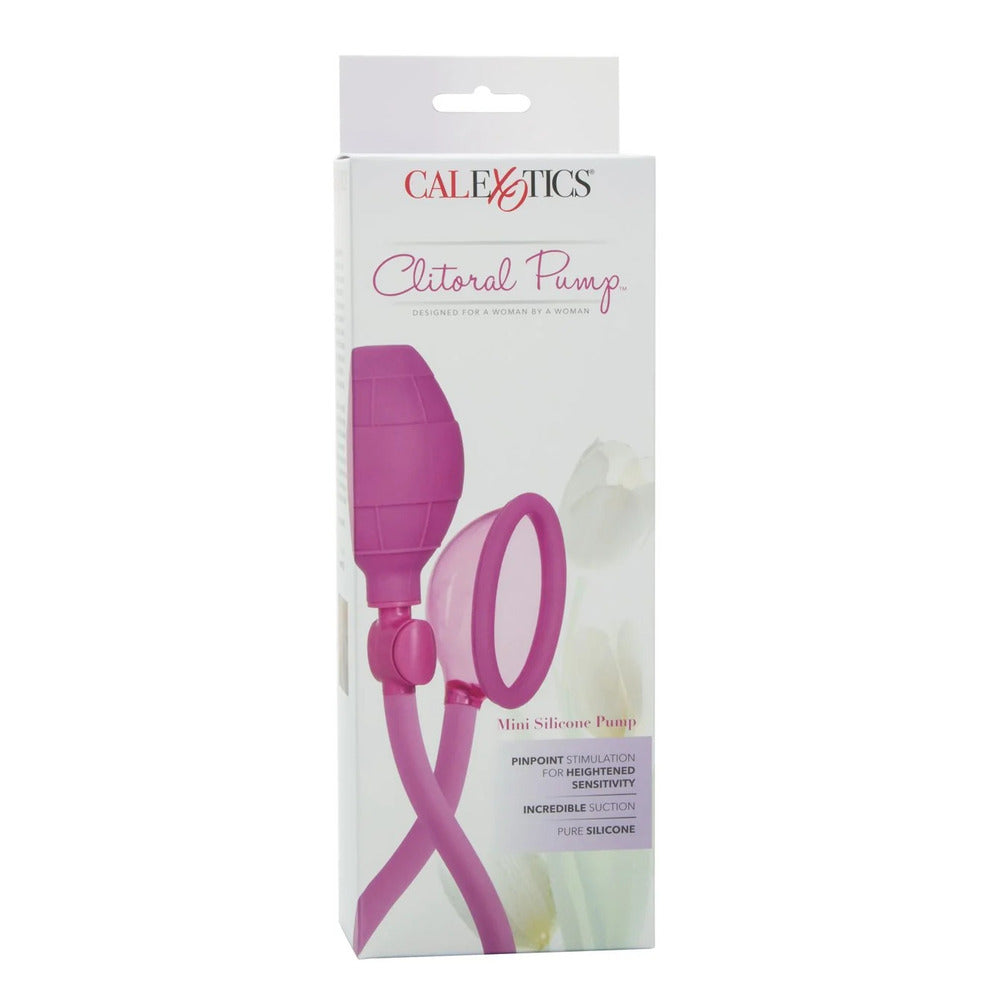 Mini Silicone Clitoral Pump Pink-3