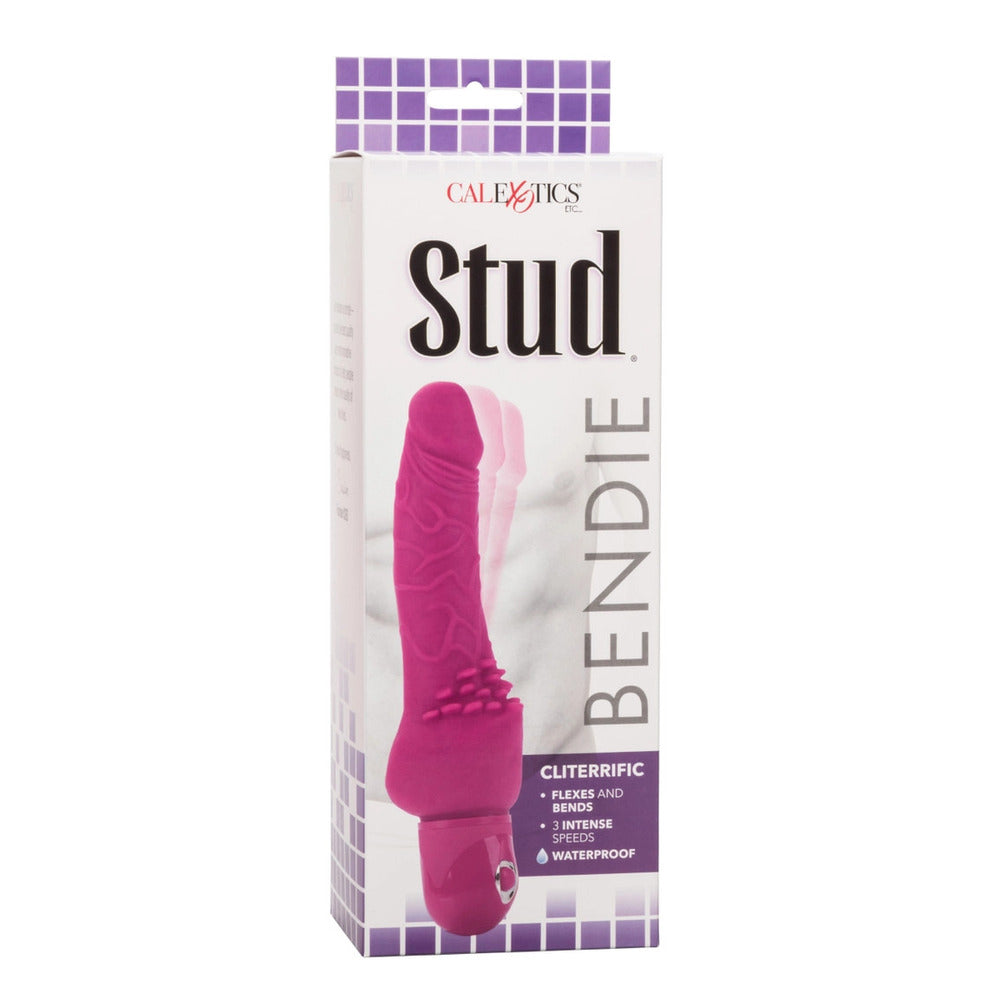 Bendie Power Stud Cliteriffic Pink Vibrator-3