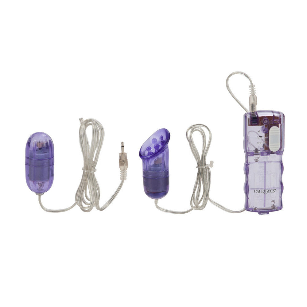 Double Play Vibrating Egg And Clitoral Stimulator-0