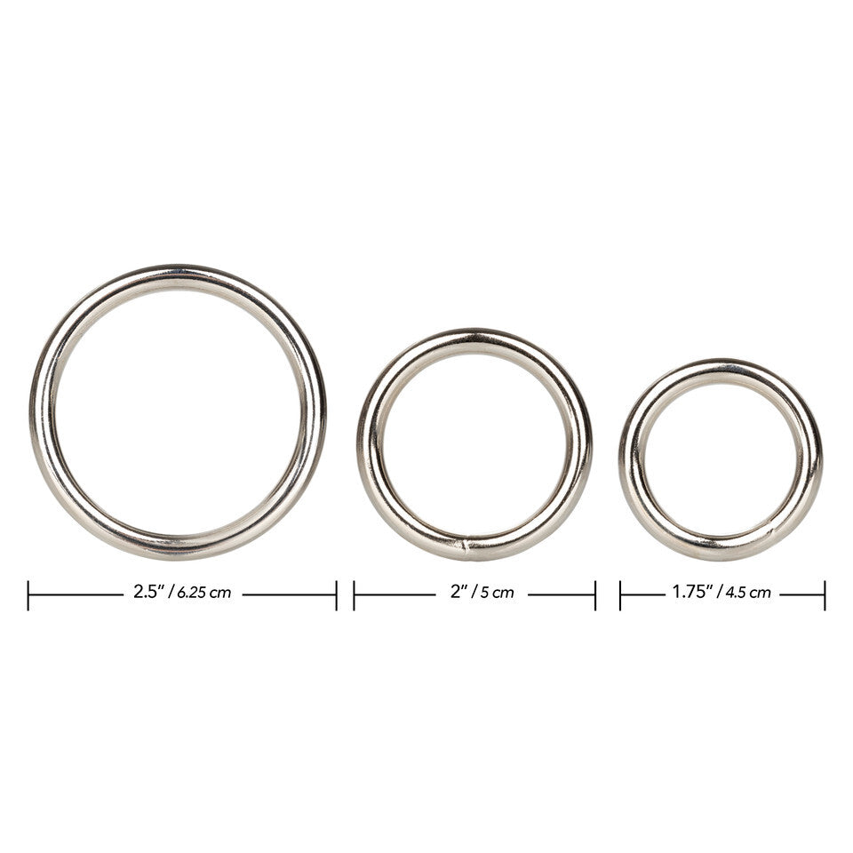 3 Piece Silver Ring Set-1