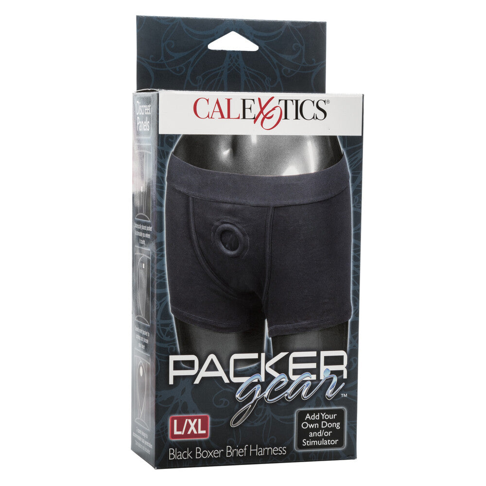 Packer Gear Boxer Harness Black Large to Xtra Large-2