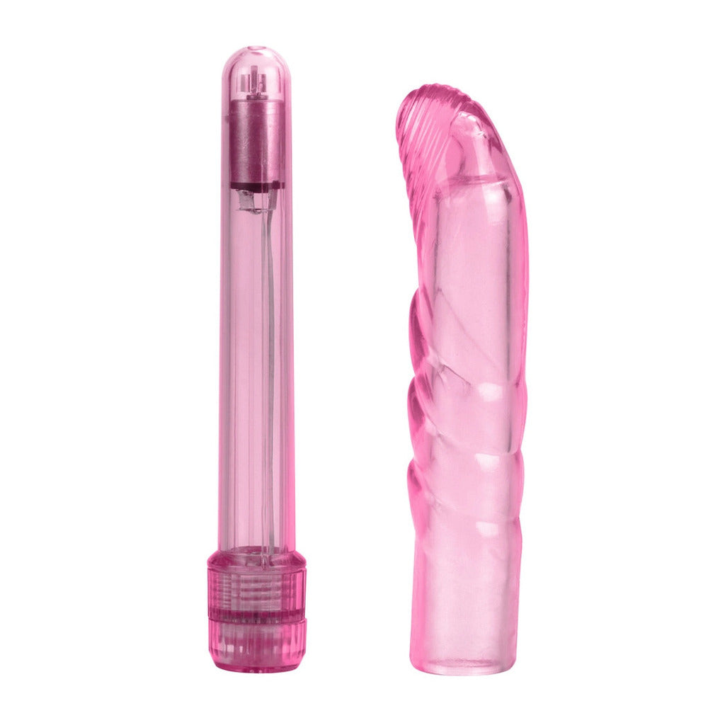 Basic Essentials Slim Softee Vibrator-2