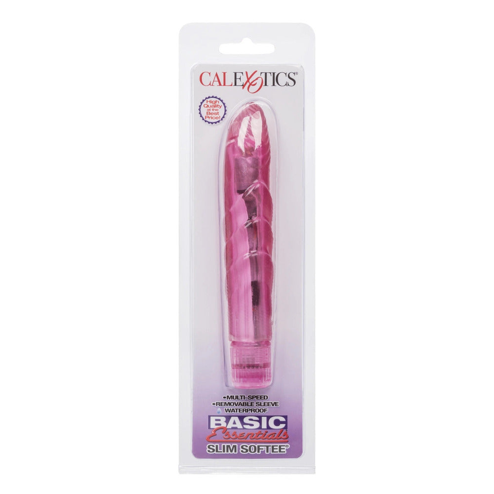 Basic Essentials Slim Softee Vibrator-3