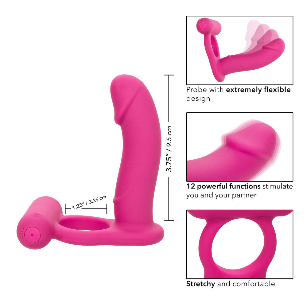 Silicone Rechargeable Double Diver Stimulator-1