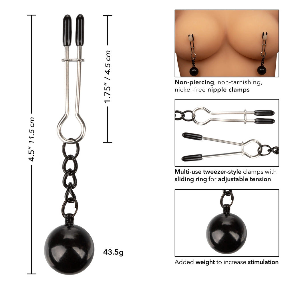 Nipple Grips Weighted Tweezer Nipple Clamps-1