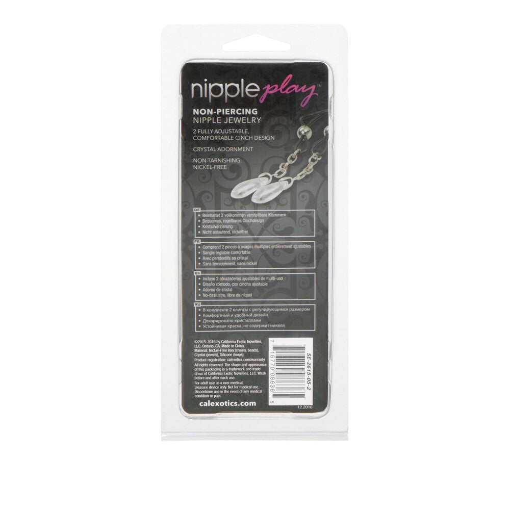 Nipple Play NonPiercing Nipple Jewellery Crystal-2