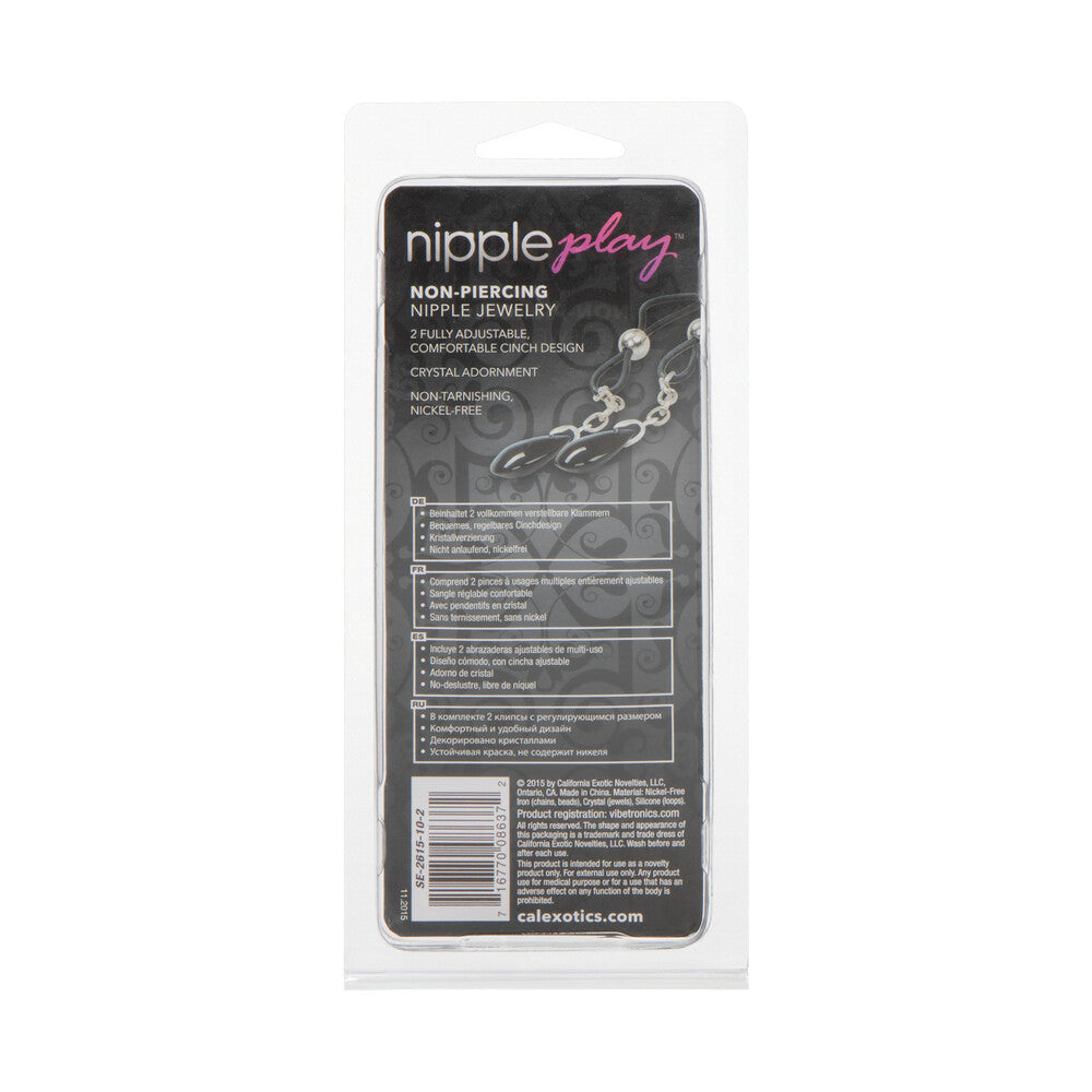 Nipple Play NonPiercing Nipple Jewellery Onyx-2