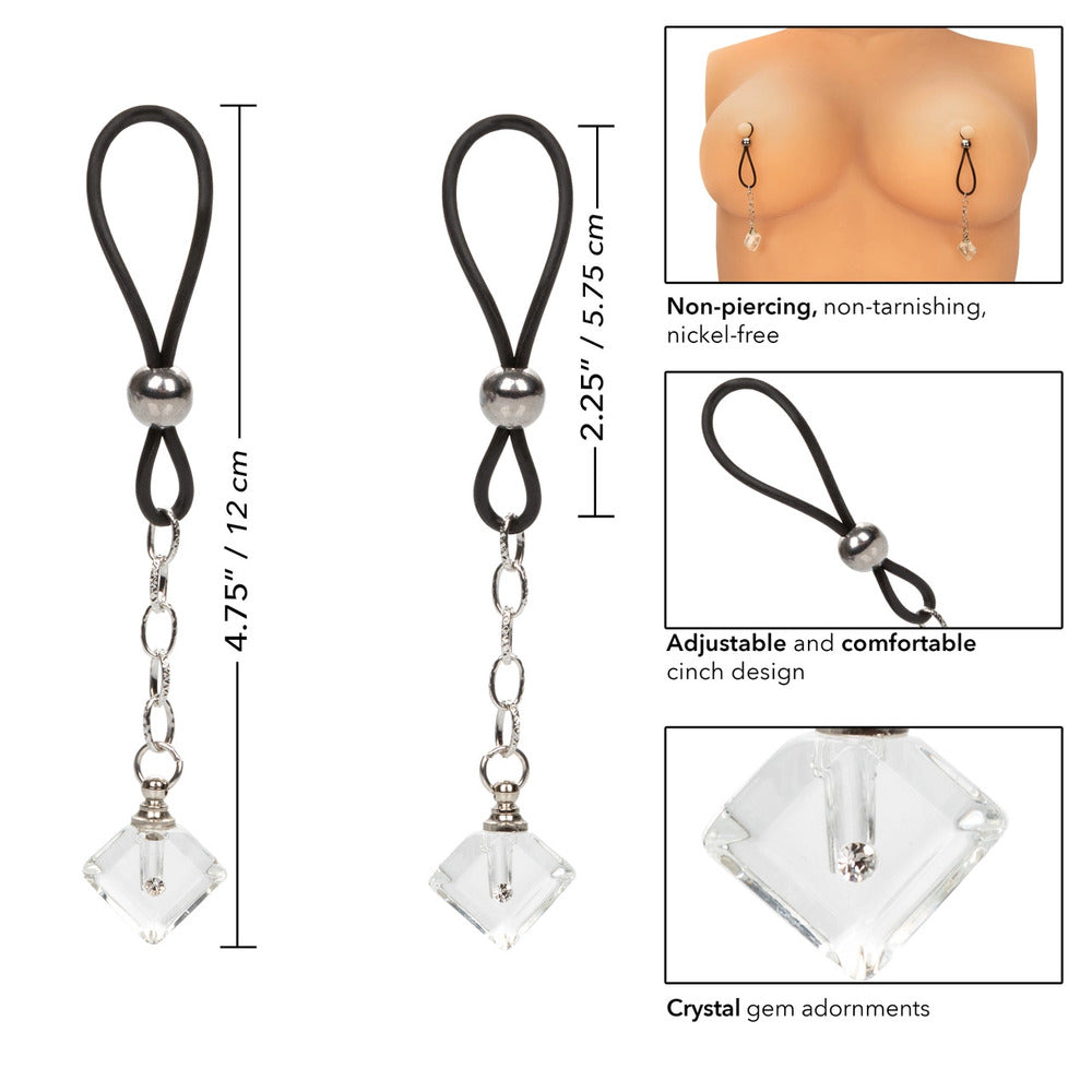 Nipple Play NonPiercing Nipple Jewellery Crystal Gem-1