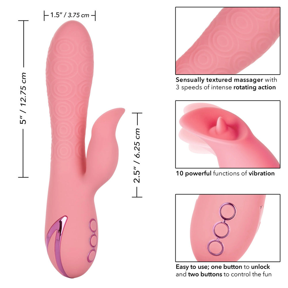 Rechargeable Pasadena Player Clit Vibrator-1