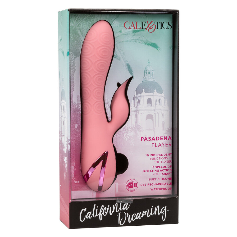 Rechargeable Pasadena Player Clit Vibrator-3