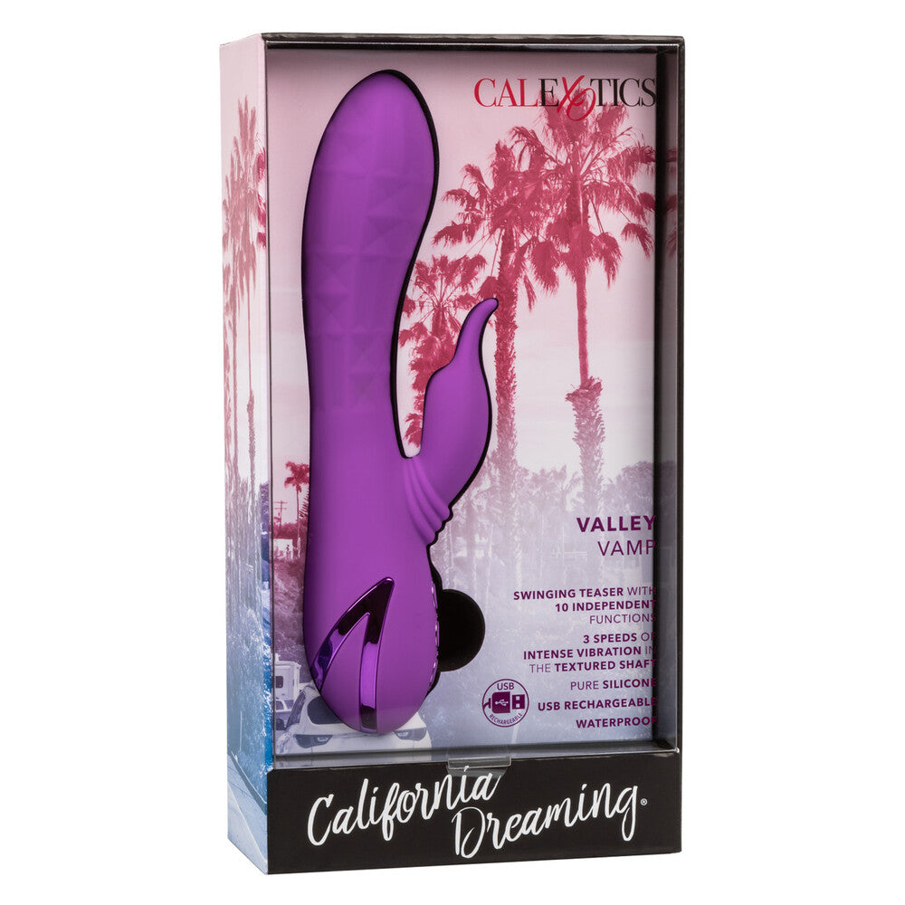 Rechargeable Valley Vamp Clit Vibrator-3