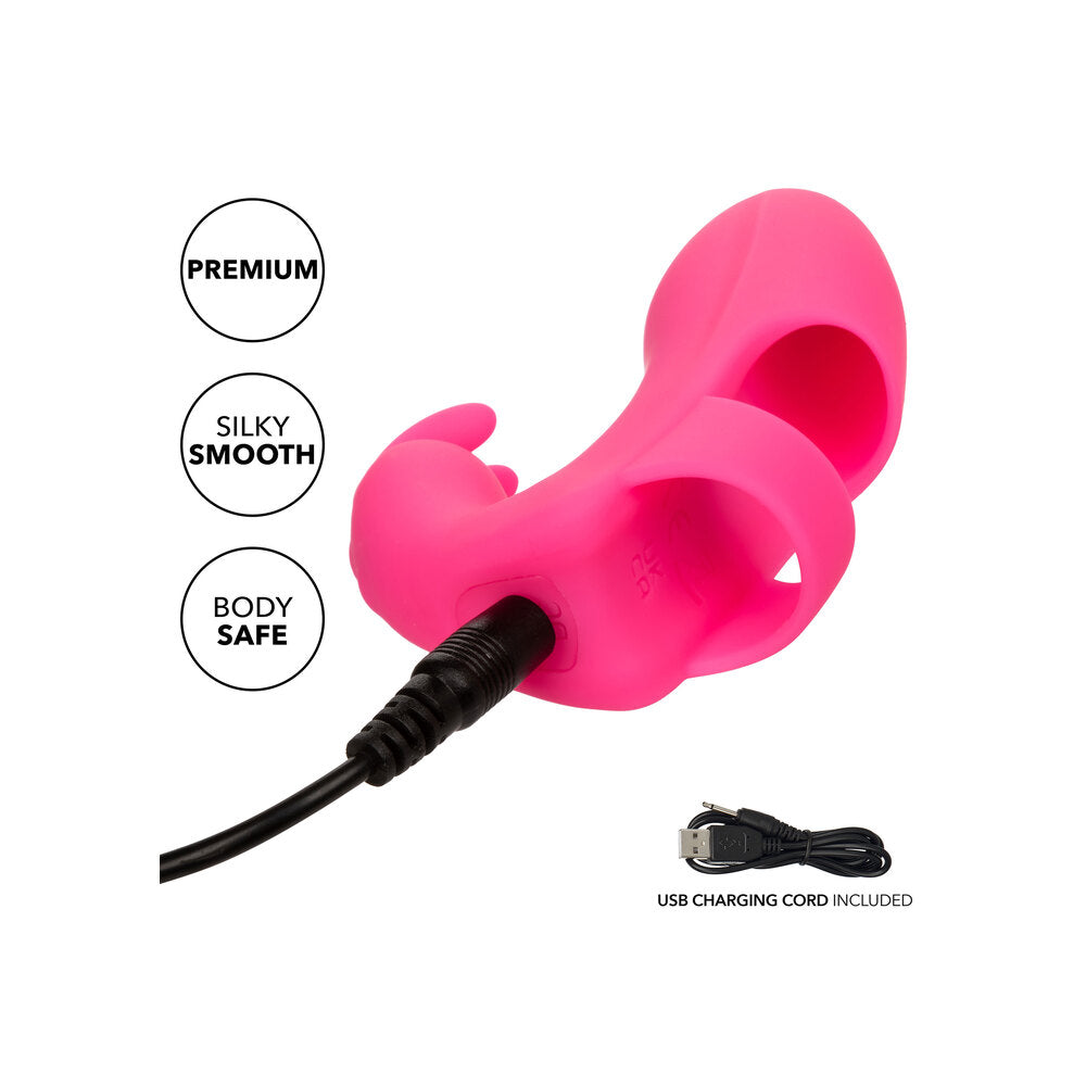 Marvelous Pleaser Rabbit Finger Vibrator-3