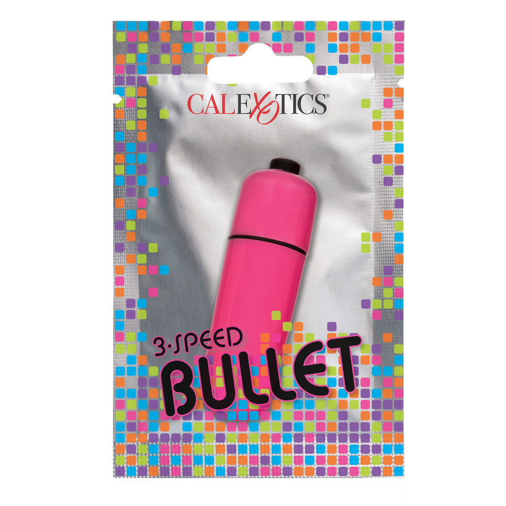 Foil Pack 3Speed Bullet Vibrator Pink-1