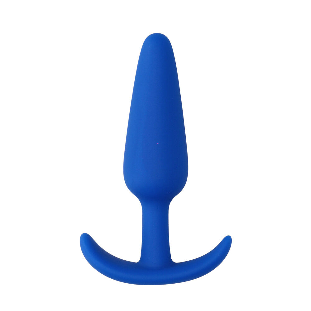 Beginners Size Slim Butt Plug Blue-0