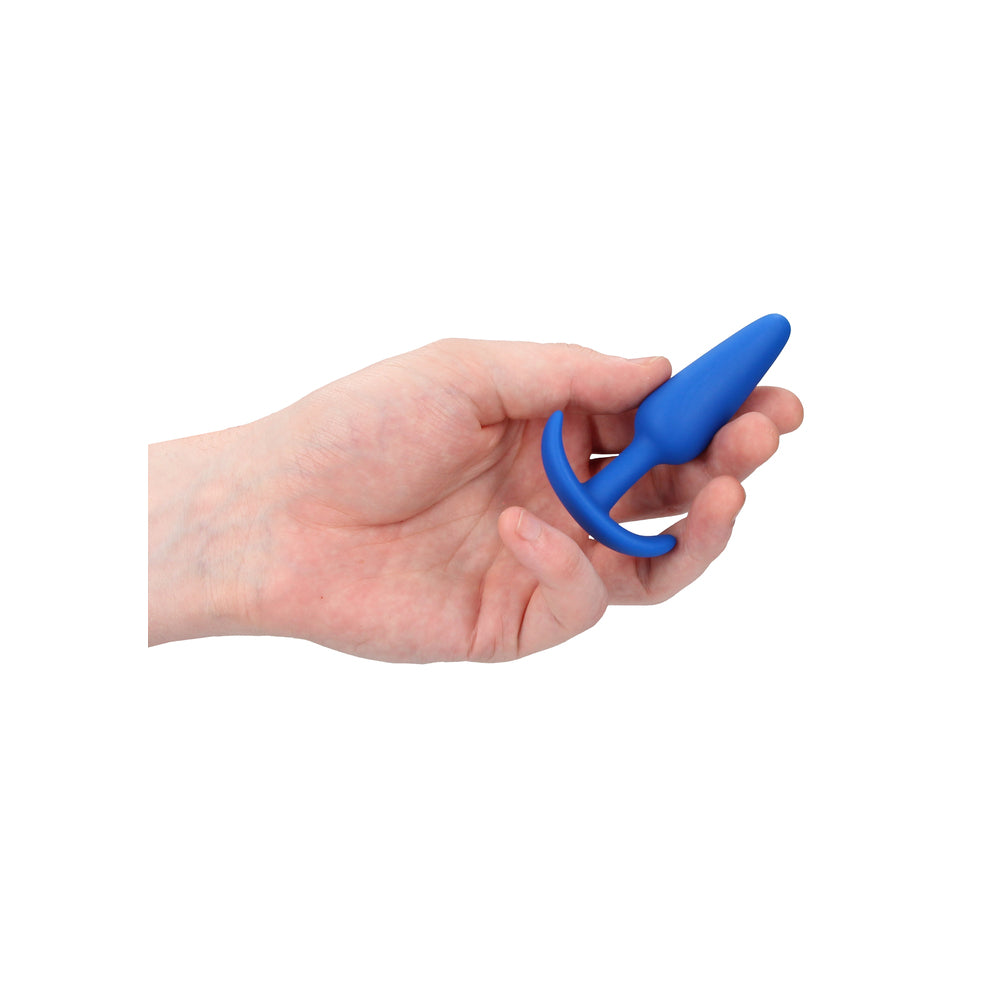 Beginners Size Slim Butt Plug Blue-1