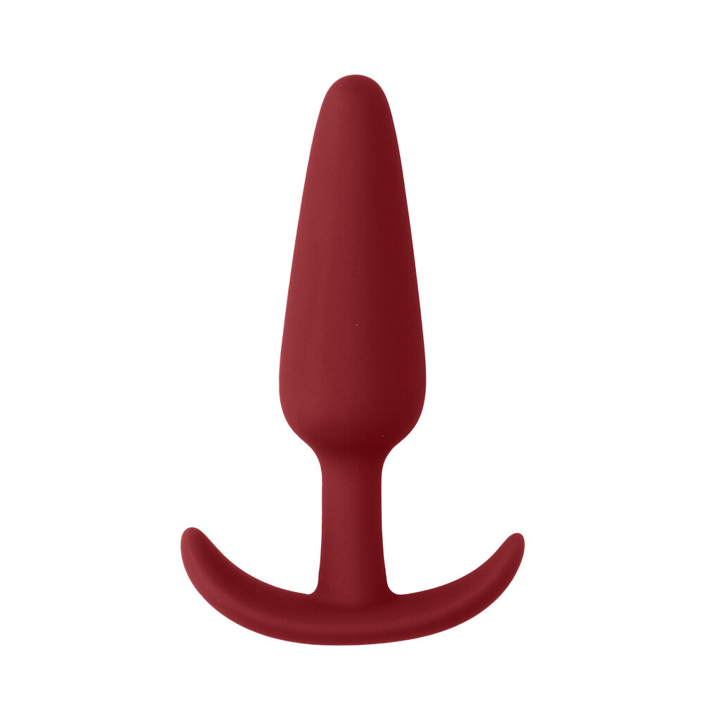 Beginners Size Slim Butt Plug Red-0