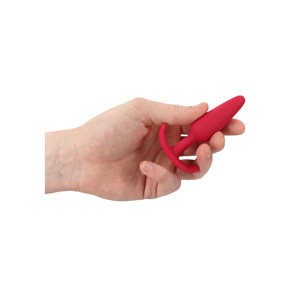 Beginners Size Slim Butt Plug Red-1