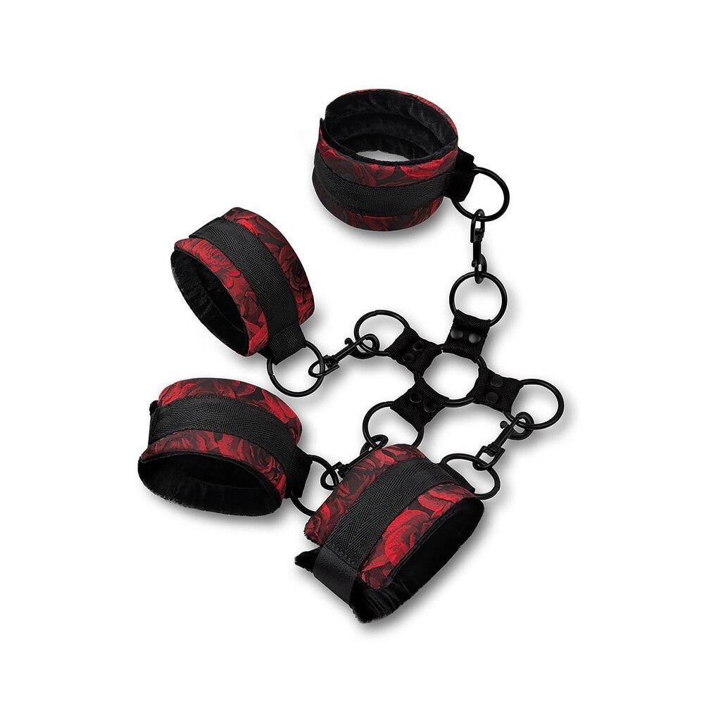 Secret Kisses Rosegasm Hogtie Set-0