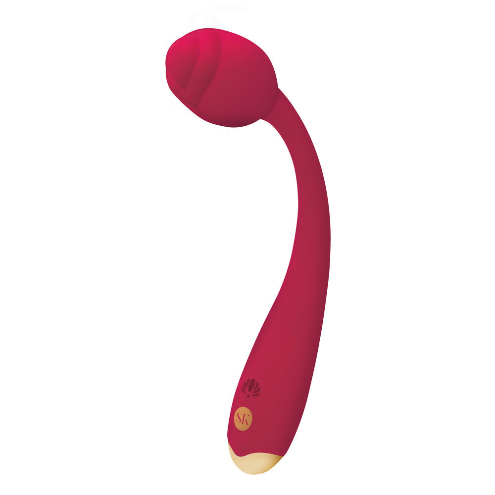 Secret Kisses Rosegasm Long Stem Vibrating-1