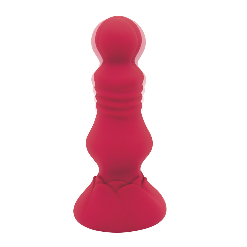 Secret Kisses Remote Floret Vibrating Butt Plug-2