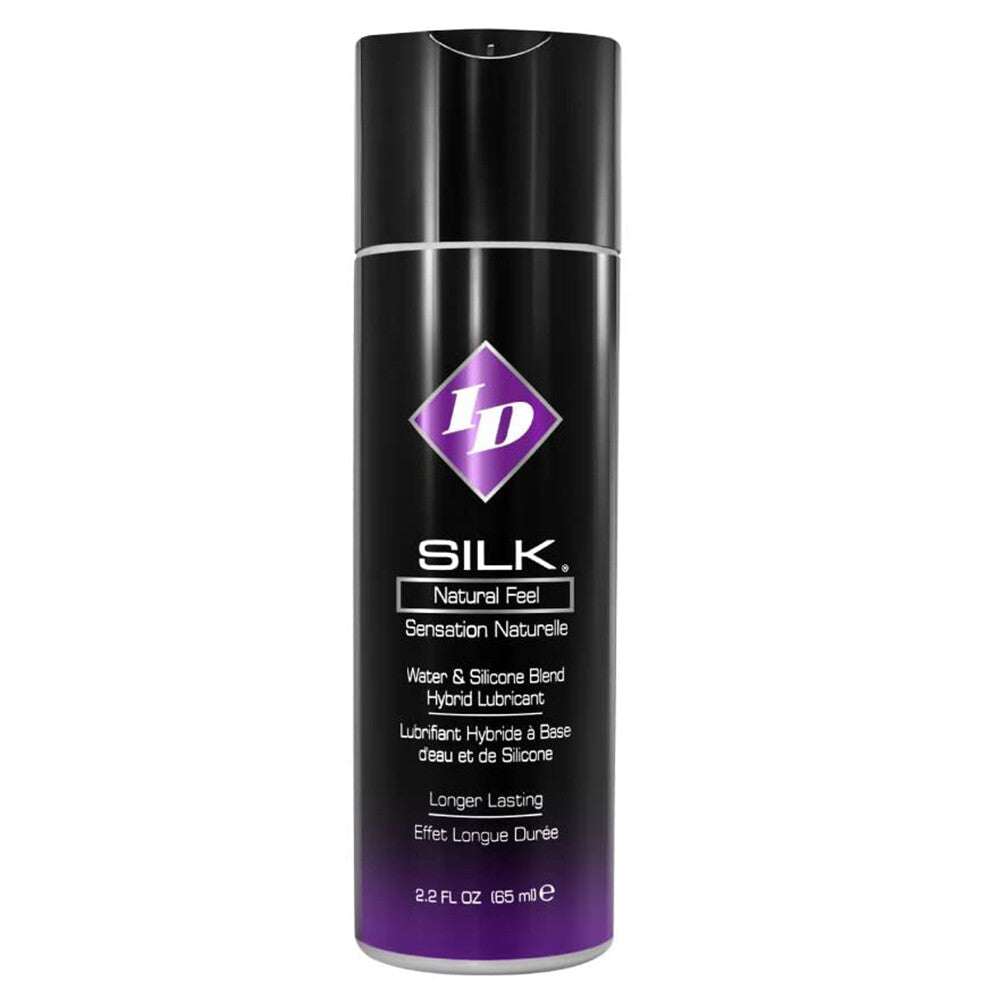 ID Silk Natural Feel Water Based Lubricant 2.2floz/65mls-0