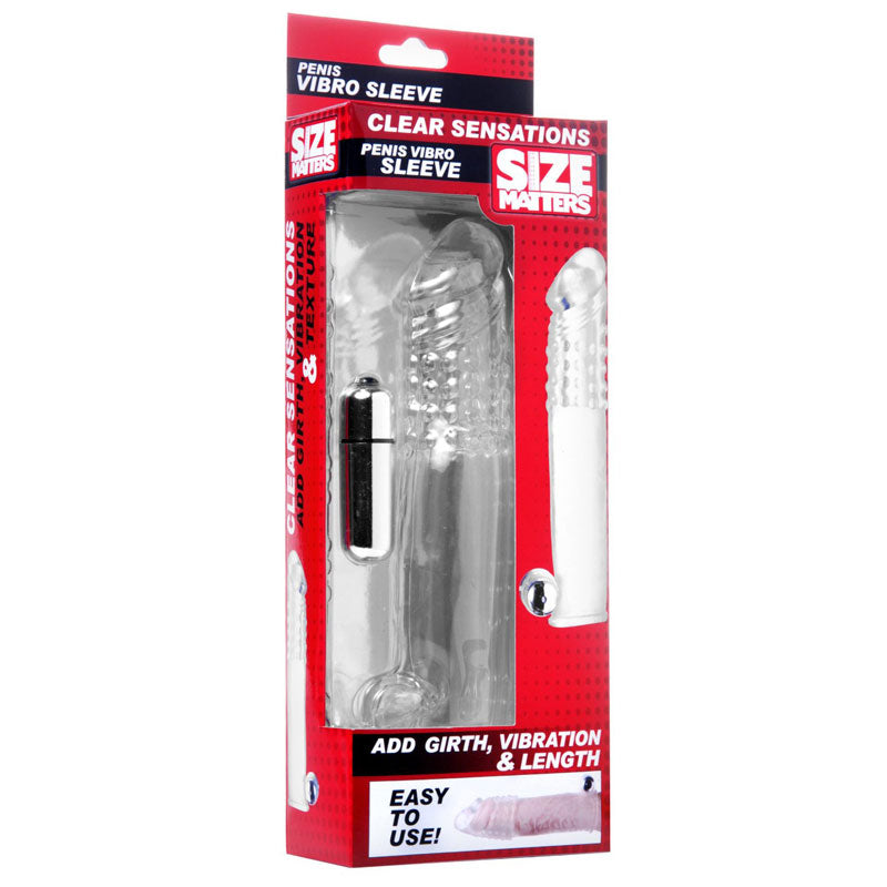 Size Matters Clear Vibrating Penis Sleeve-3