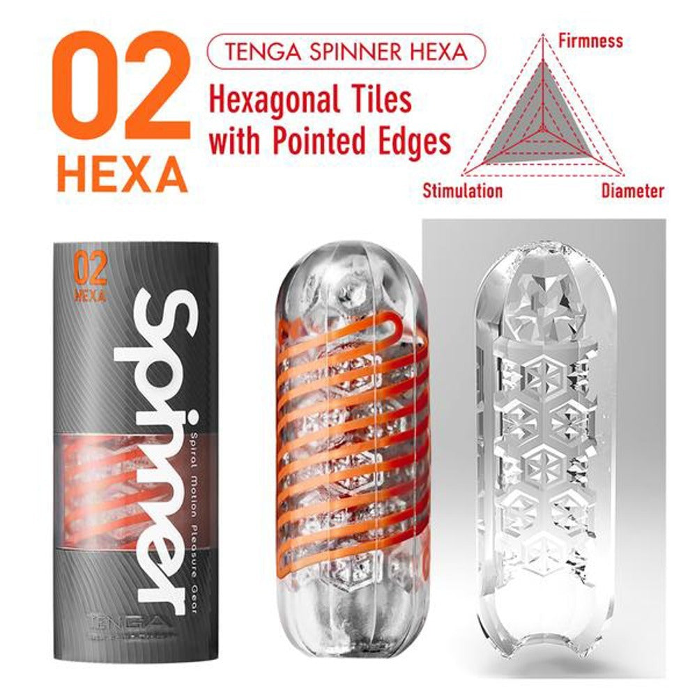 Tenga 02 Hexa Spinner Masturbator-2