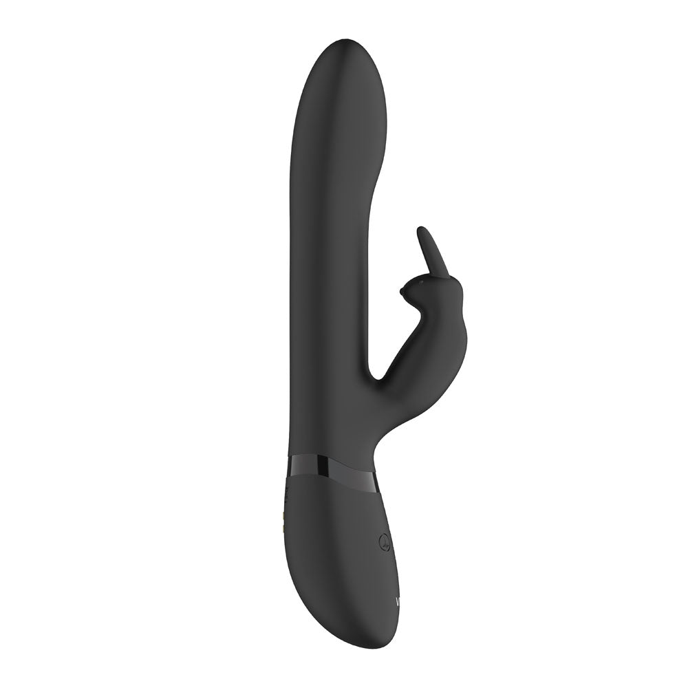 Vive Amoris Black Rabbit Vibrator With Stimulating Beads-0