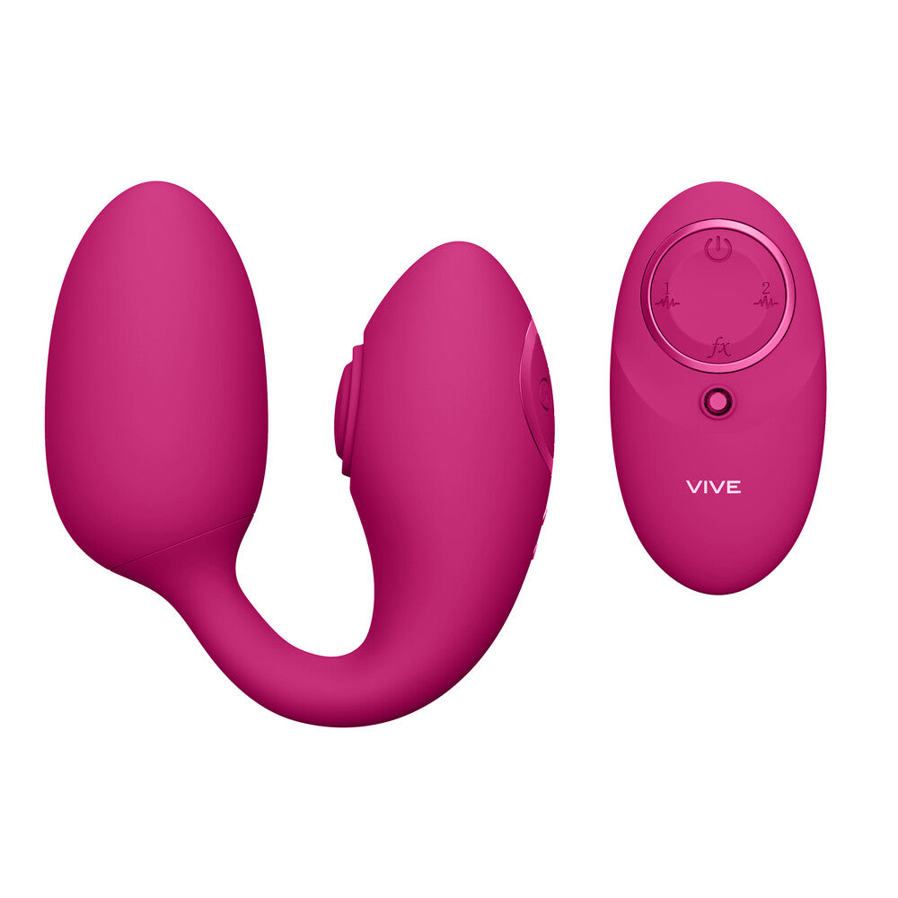 Vive Aika Pulse Wave And Vibrating Love Egg Pink-0
