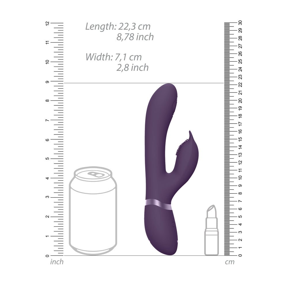 Vive Aimi Pulse Wave And Vibrate G Spot Vibrator Purple-1