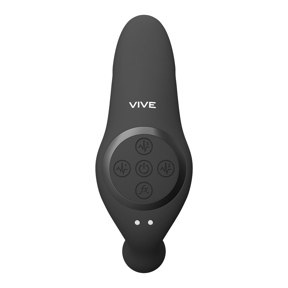 Vive Kata Double Penetrator Vibrator Black-3