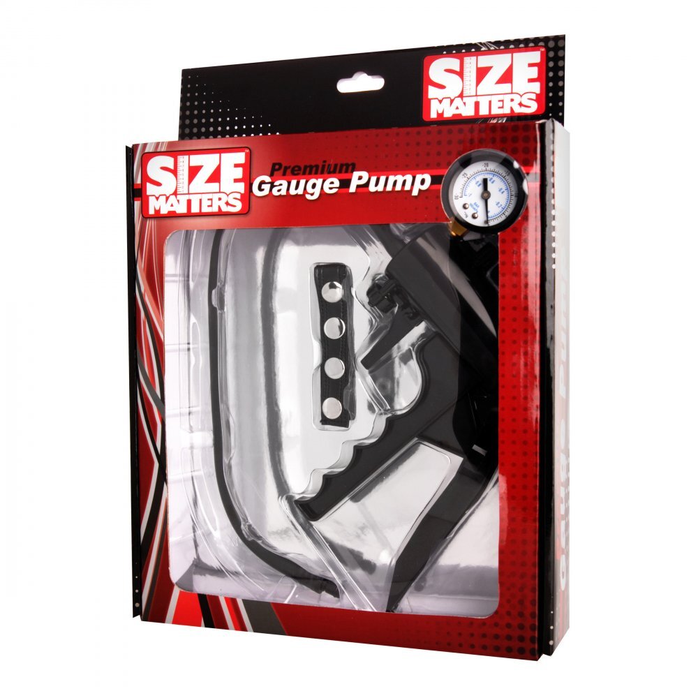 Size Matters Premium Gauge Pump Black-1