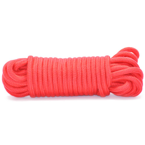 10 Meters Red Bondage Rope-0