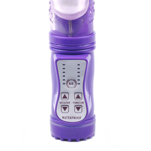 Rabbit Vibrator With Thrusting Motion Purple-2